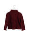 A Burgundy Lightweight Jackets from Agnes b. in size 6T for boy. (Back View)