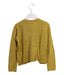 A Yellow Cardigans from Bonpoint in size 6T for boy. (Back View)