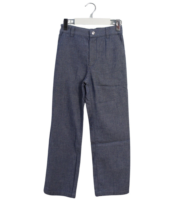 A Blue Casual Pants from Agnes b. in size 6T for boy. (Front View)