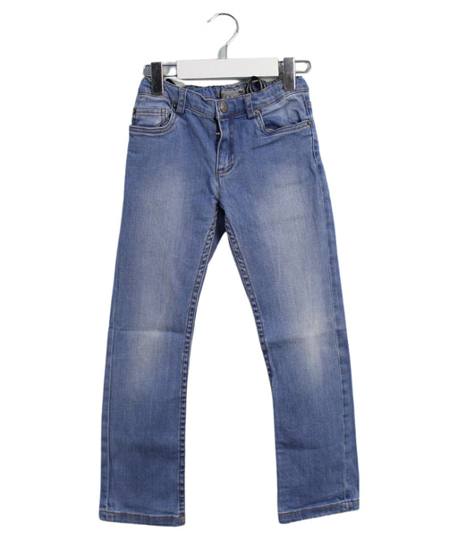 A Blue Jeans from Bonpoint in size 6T for boy. (Front View)