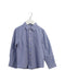 A Blue Shirts from Monoprix in size 6T for boy. (Front View)