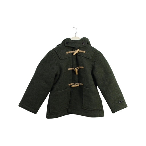 A Green Coats from Agnes b. in size 6T for girl. (Front View)