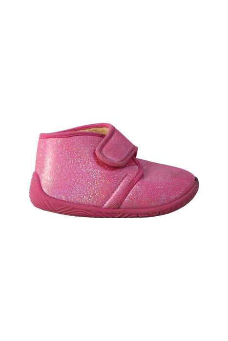 A Pink Casual Boots from Chicco in size 4T for girl. (Back View)