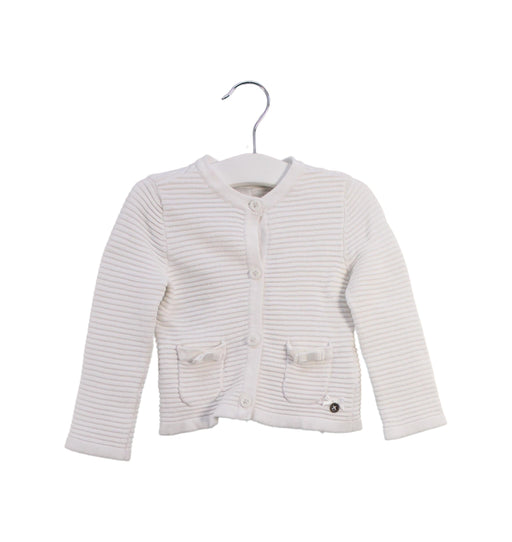 A White Cardigans from J by Jasper Conran in size 12-18M for girl. (Front View)