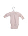A Pink Long Sleeve Bodysuits from Petit Bateau in size Newborn for girl. (Back View)