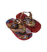 A Red Sandals from Havaianas in size 3T for girl. (Front View)