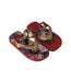 A Red Sandals from Havaianas in size 3T for girl. (Front View)