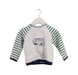 A Ivory Crewneck Sweatshirts from Mayoral in size 12-18M for boy. (Front View)