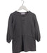 A Grey Long Sleeve Dresses from Little Mercerie in size 4T for girl. (Front View)