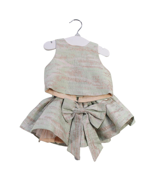 A Green Skirt Sets from Tachéri in size 12-18M for girl. (Front View)