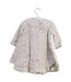 A White Long Sleeve Dresses from Dior in size 6-12M for girl. (Back View)