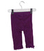 A Purple Casual Pants from Bonnie Baby in size 3-6M for girl. (Back View)
