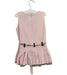 A Pink Sleeveless Dresses from Burberry in size 6-12M for girl. (Back View)