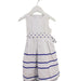 A White Sleeveless Dresses from Nicholas & Bears in size 2T for girl. (Front View)