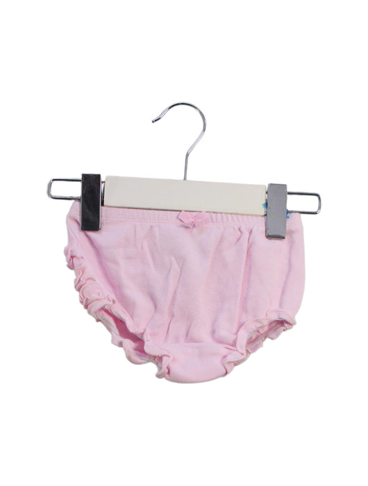 A Pink Bloomers from Juicy Couture in size 0-3M for girl. (Front View)
