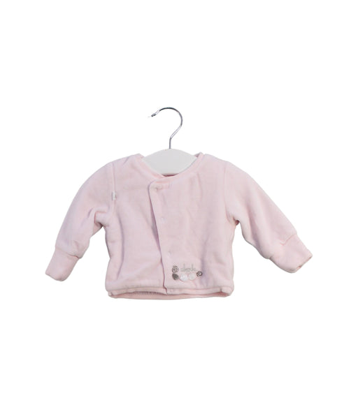 A Pink Cardigans from Absorba in size 0-3M for girl. (Front View)
