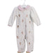A White Onesies from Absorba in size 6-12M for girl. (Front View)