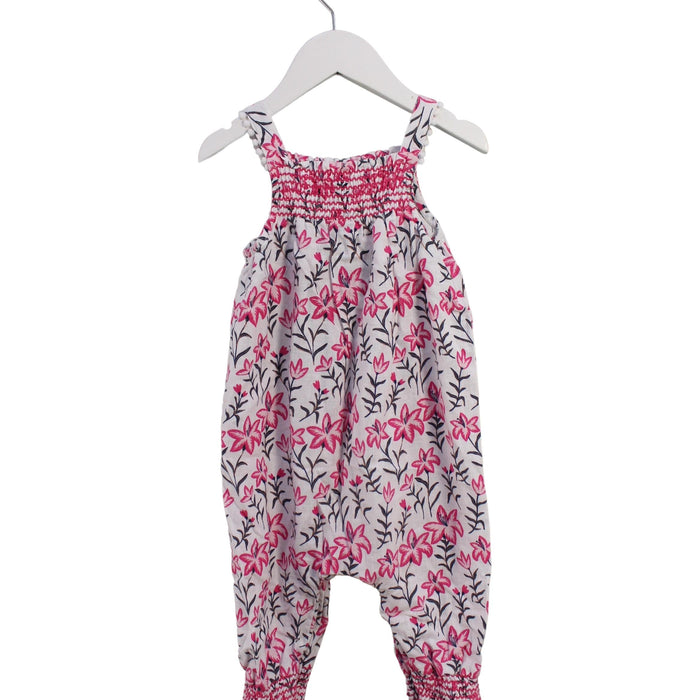 A Pink Sleeveless Jumpsuits from Seed in size 12-18M for girl. (Back View)