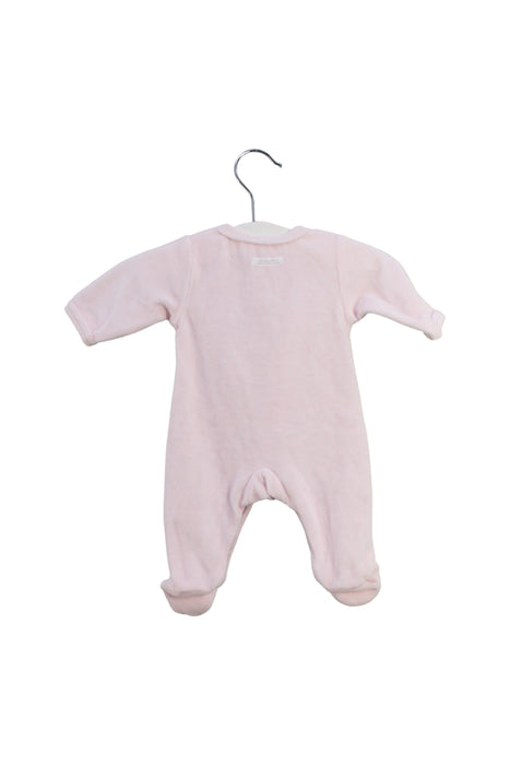A Pink Onesies from Mudpie in size 0-3M for girl. (Back View)