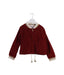 A Red Lightweight Jackets from Excuse My French in size 6T for girl. (Front View)
