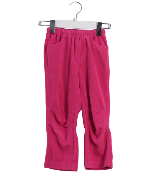 A Pink Casual Pants from Poivre Blanc in size 3T for girl. (Front View)