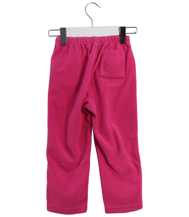 A Pink Casual Pants from Poivre Blanc in size 3T for girl. (Back View)