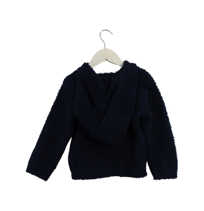 A Navy Lightweight Jackets from Barefoot Dreams in size 2T for boy. (Back View)