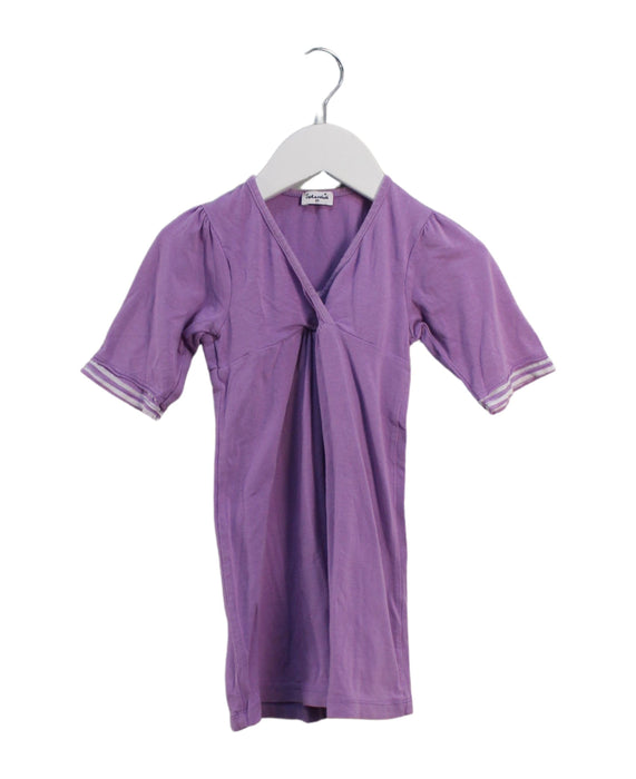 A Purple Short Sleeve Dresses from Splendid in size 3T for girl. (Front View)