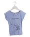 A Blue Short Sleeve T Shirts from Repetto in size 6T for girl. (Front View)