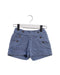 A Blue Shorts from Velveteen in size 4T for girl. (Front View)