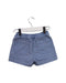 A Blue Shorts from Velveteen in size 4T for girl. (Back View)