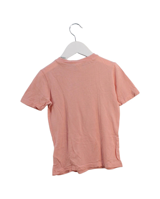 A Pink Short Sleeve T Shirts from Scotch & Soda in size 4T for girl. (Back View)