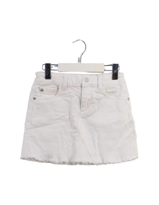A White Short Skirts from DL1961 in size 4T for girl. (Front View)