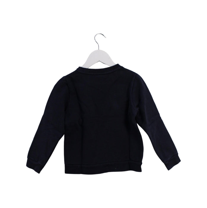 A Navy Crewneck Sweatshirts from Jacadi in size 6T for neutral. (Back View)