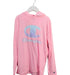A Pink Hooded Sweatshirts from Champion in size 7Y for girl. (Front View)