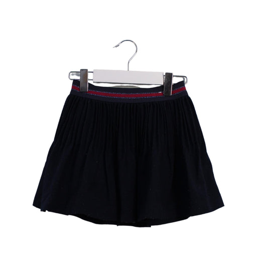A Navy Short Skirts from Jacadi in size 4T for girl. (Front View)