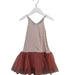 A Pink Sleeveless Dresses from jnby by JNBY in size 5T for girl. (Front View)
