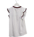 A White Sleeveless Tops from Ferrari in size 13Y for girl. (Back View)