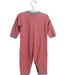 A Red Long Sleeve Jumpsuits from Petit Bateau in size 3-6M for boy. (Back View)