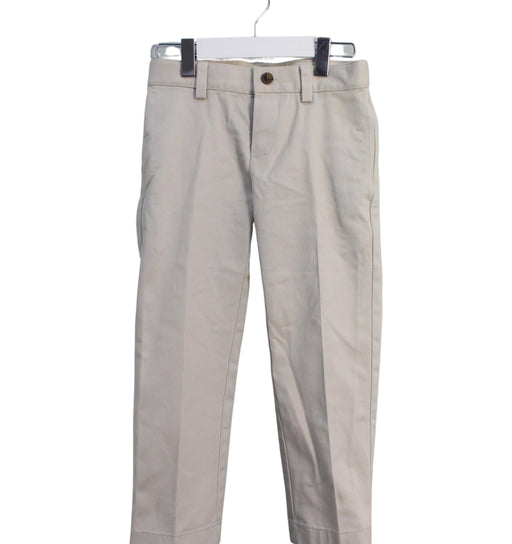 A Ivory Casual Pants from Brooks Brothers in size 4T for boy. (Front View)