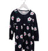 A Navy Long Sleeve Dresses from Hanna Andersson in size 4T for girl. (Front View)