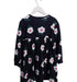 A Navy Long Sleeve Dresses from Hanna Andersson in size 4T for girl. (Back View)