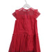 A Pink Short Sleeve Dresses from La Compagnie des Petits in size 5T for girl. (Back View)