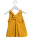 A Yellow Sleeveless Tops from Jacadi in size 3T for girl. (Back View)