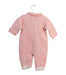 A Pink Long Sleeve Jumpsuits from Chickeeduck in size 0-3M for girl. (Back View)