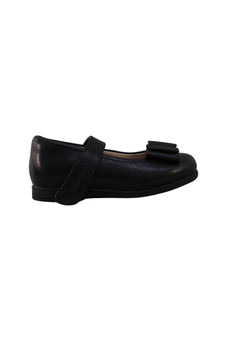 A Black Dress Shoes from Dr. Kong in size 18-24M for girl. (Back View)