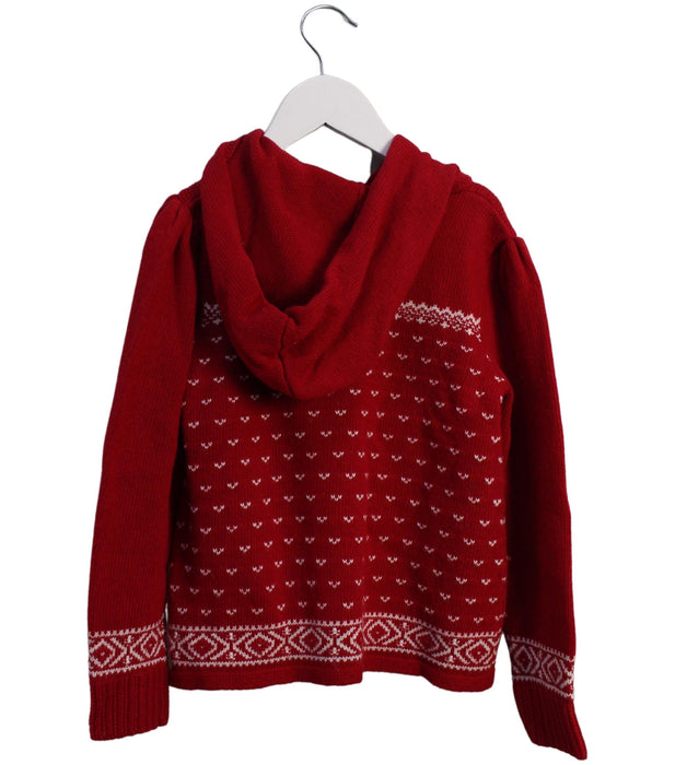 A Red Knit Sweaters from Polo Ralph Lauren in size 8Y for neutral. (Back View)