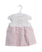 A Pink Dress Sets from Armani in size 0-3M for girl. (Back View)