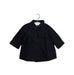 A Navy Coats from Armani in size 3-6M for girl. (Front View)
