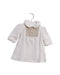 A White Long Sleeve Dresses from Armani in size 0-3M for girl. (Front View)